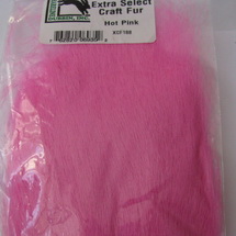 craft fur Hot Pink extra select Hareline